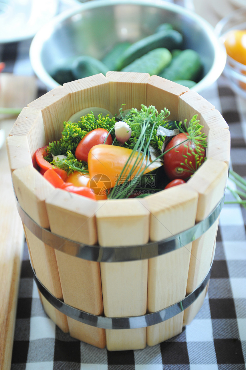 保护番茄烹饪辣椒季节食物木头样本盘子厨房叶子沙拉图片