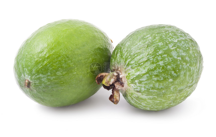 Feijoa 水果味道芳香异国美食白色情调绿色食物热带图片