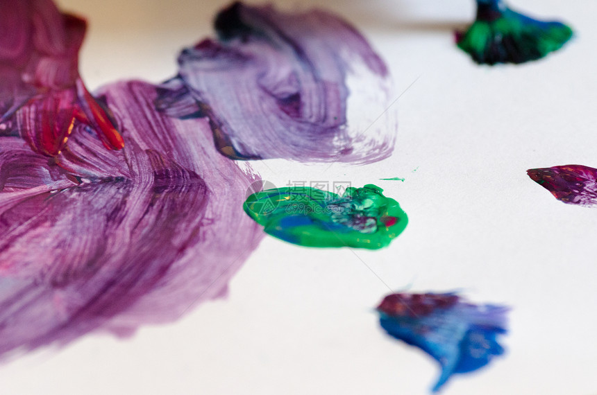 儿童绘画工艺家庭作业画笔学校喜悦刷子艺术家专注活动天赋图片