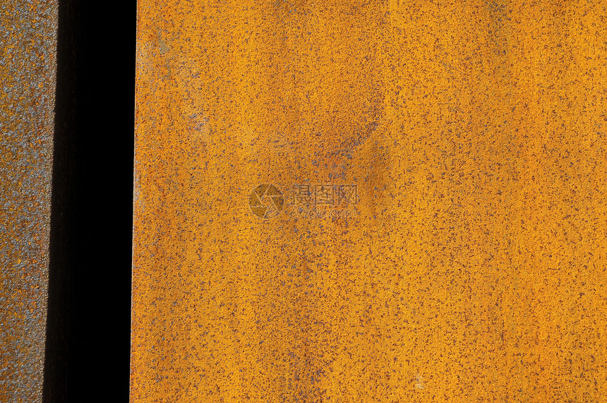 金属腐蚀模式艺术钢锈盘子铁锈橙子材料图片