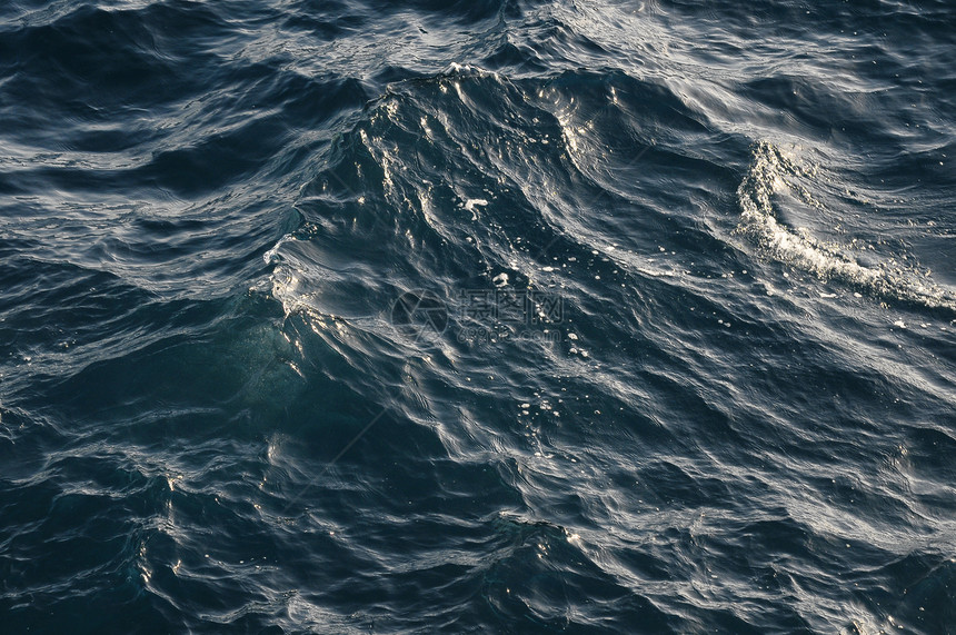 水质涟漪波纹蓝色水波波浪水池海水海浪液体运动图片