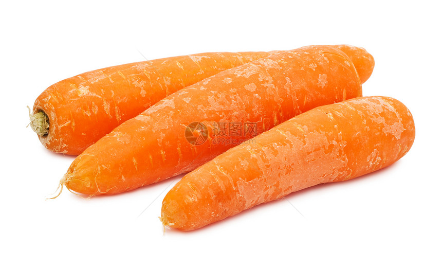 胡萝收成饮食营养绿色食物橙子白色蔬菜黄色图片
