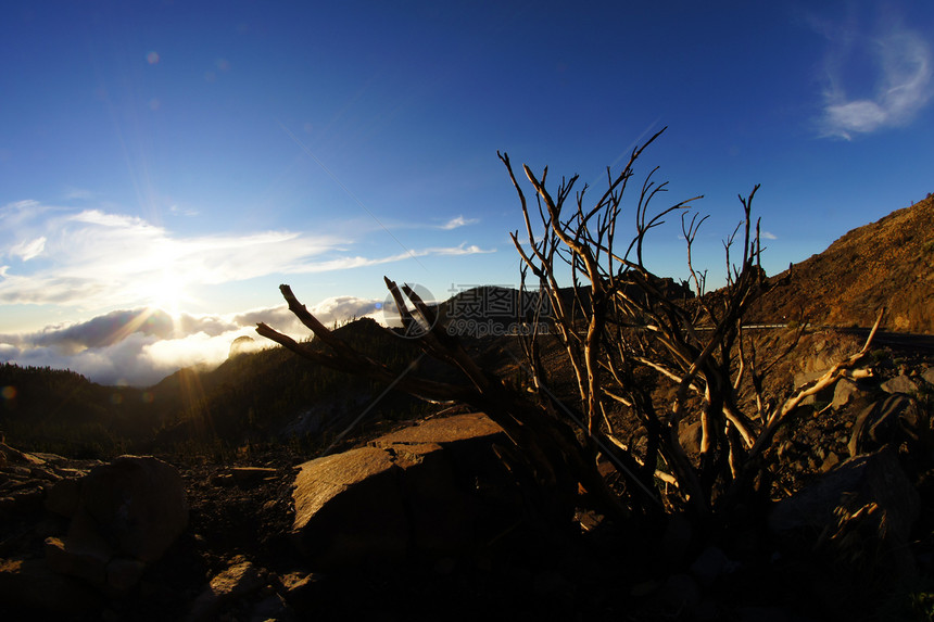 沙漠景观荒野岩石火山旅行太阳峡谷阳光土地鱼眼全景图片