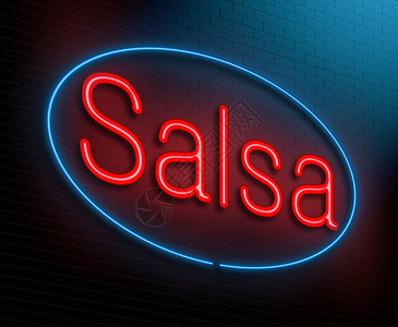 Salsa概念背景图片