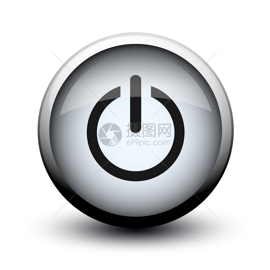 特写 2d 上的按钮网络徽章出口圆形收音机插图剪贴海浪电脑互联网图片