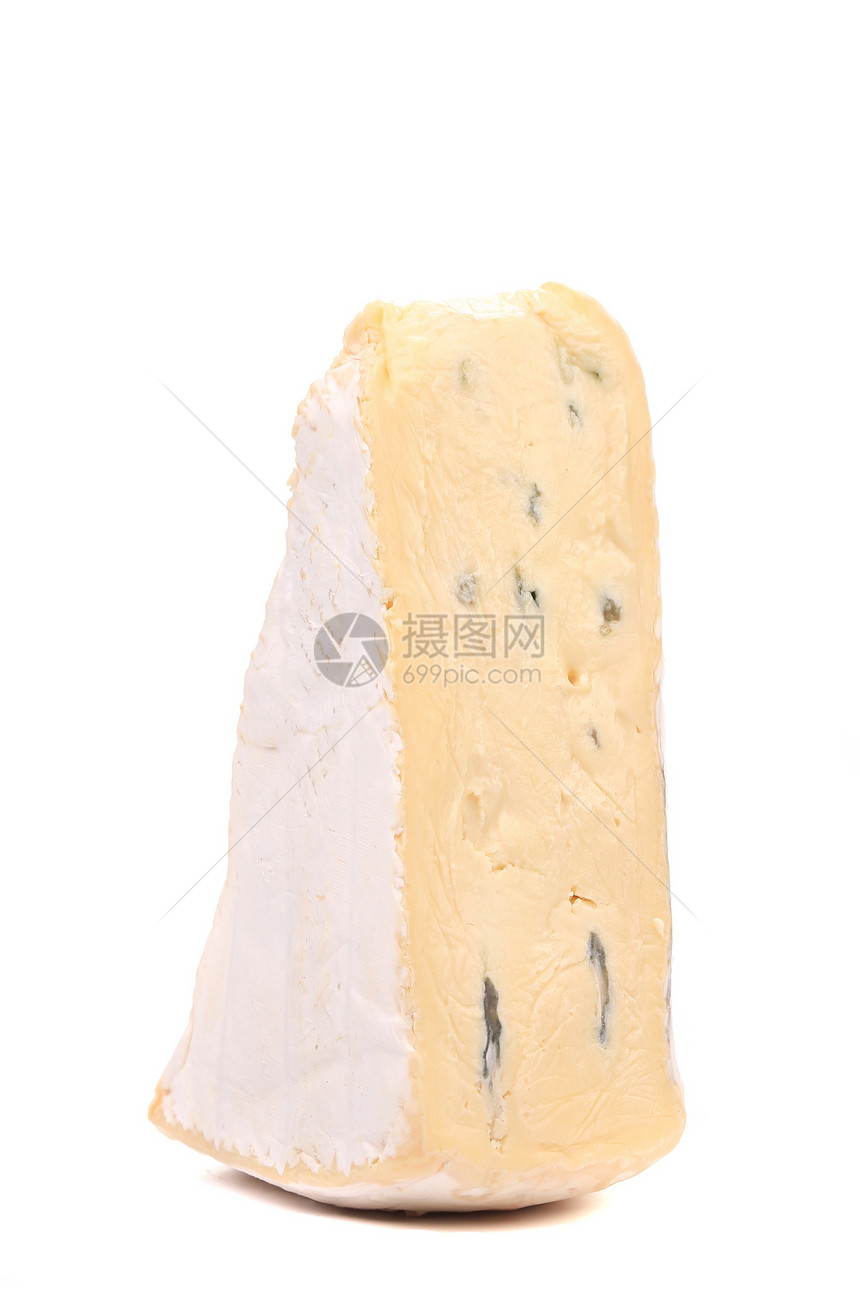 蓝色奶酪的切片小吃脂肪厨房牛奶饮食美食产品烹饪育肥三角形图片