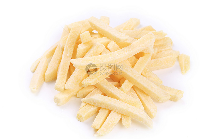 冷冻薯条芯片午餐黄色白色土豆小吃餐厅工业垃圾蔬菜图片