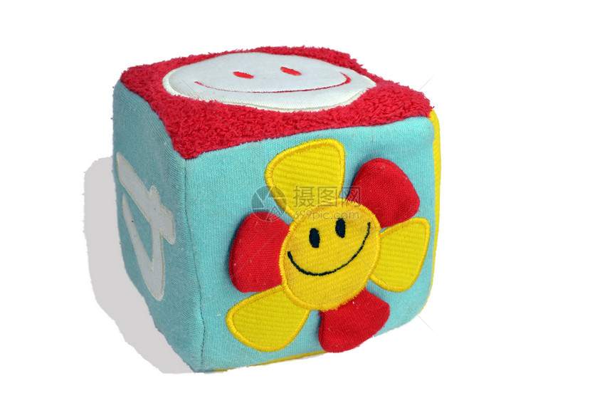 玩具立方体红色玩具盒儿童盒子正方形孩子们微笑方块盒孩子游戏图片