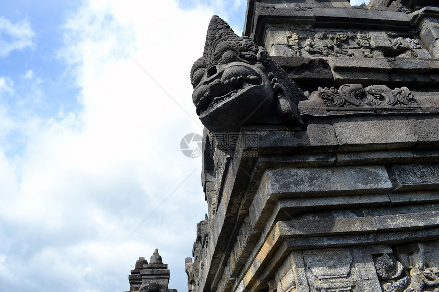 波罗布杜尔寺救济会旅游佛塔上帝废墟建筑学寺庙旅行浮屠纪念碑石头图片