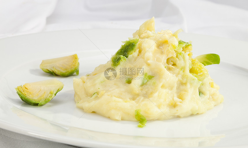 花菜卷心菜午餐餐厅食物烹饪婴儿蔬菜土豆液体美食泥状图片
