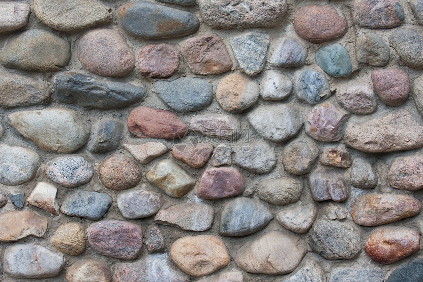 石墙棕色岩石材料瓦砾灰色水泥花岗岩大理石图片