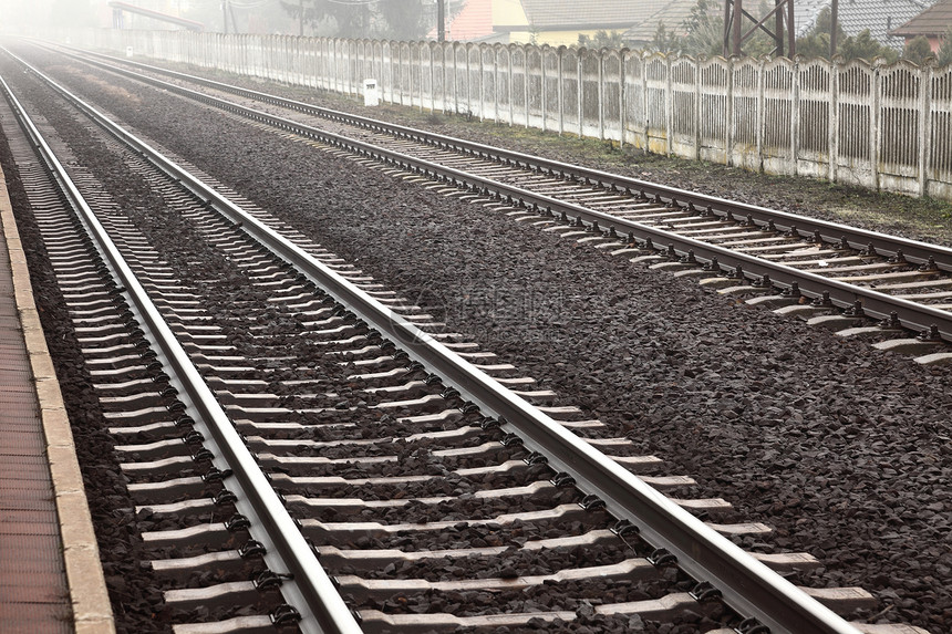 铁路工业线条火车平台金属车站后勤船运货物基础设施图片