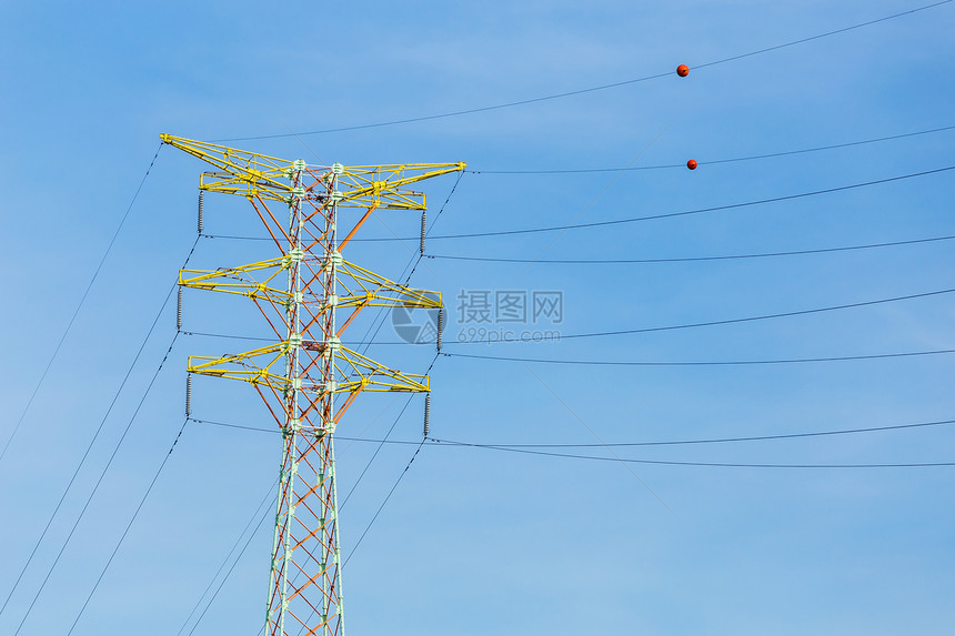 配电塔电缆电器电力塔电力网络电线绝缘体公用事业线路天空平行线图片