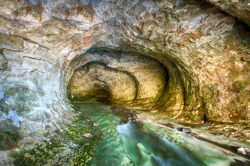岩洞流地质学石灰石洞穴山脉岩石隘口图片