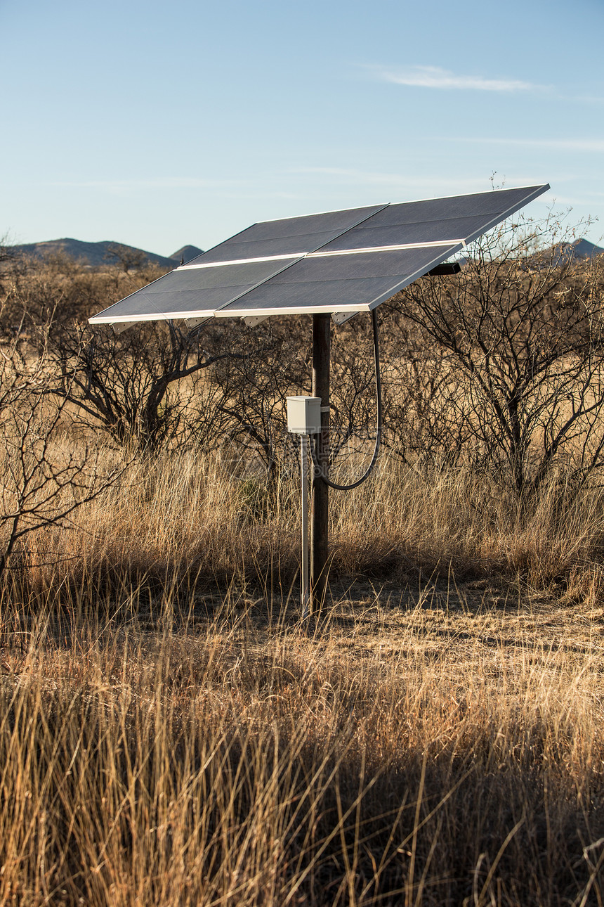 沙漠太阳能小组太阳控制板活力生态力量天空图片