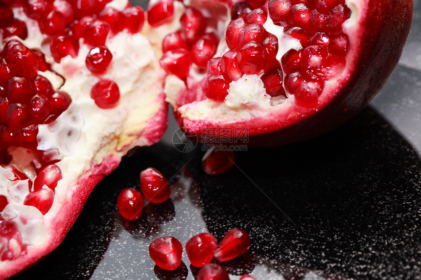 特写美食家甜点饮食生活方式果汁水果宏观食物红色健康饮食图片