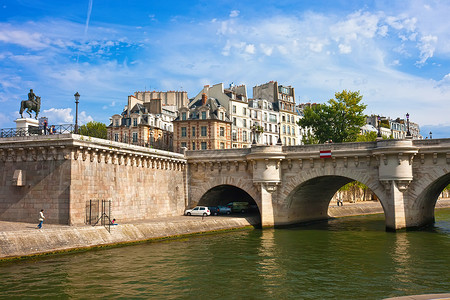 Pont Neuf 庞纽背景图片