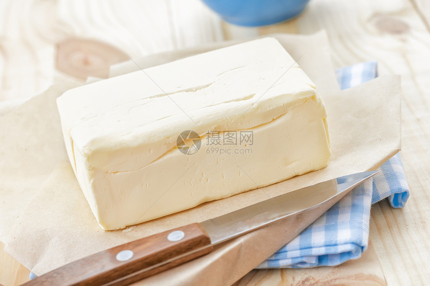 黄油木板美食营养立方体饮食牛奶食谱奶制品传播桌子图片