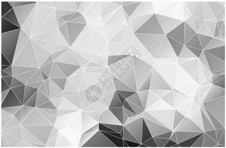 三角形碎片背景黑色和白色抽象背景多边形横幅墙纸折纸技术推介会艺术钻石三角形正方形探索插画