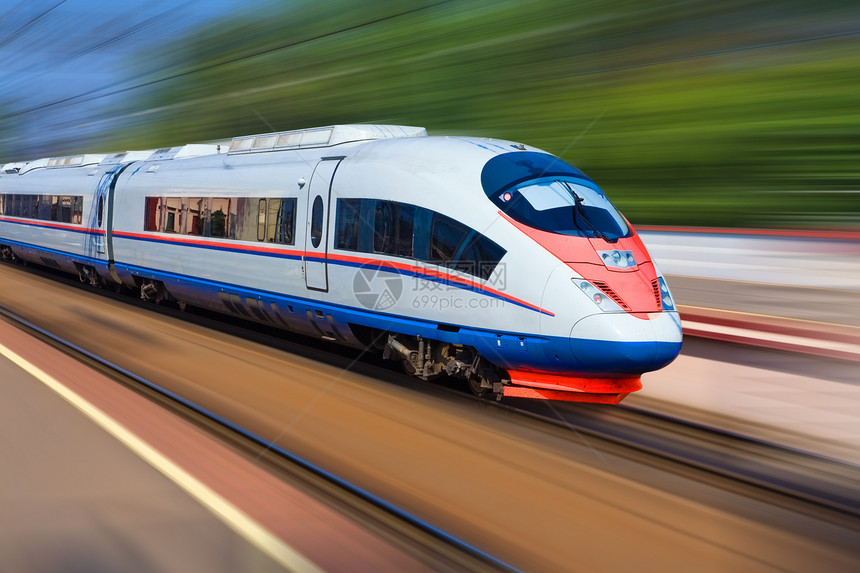 现代火车运动乘客速度机车车辆运输车皮技术过境商业图片