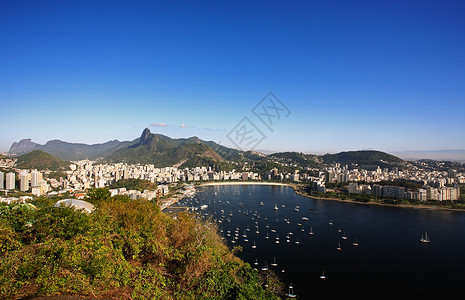 coftafogo 软体鸟瞰图城市目的地景观全景风景旅行建筑物地方地标背景图片