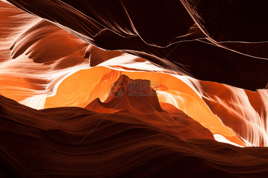 蚂蚁峡谷橙子石头洞穴海浪旅游沙漠时间红色羚羊砂岩图片