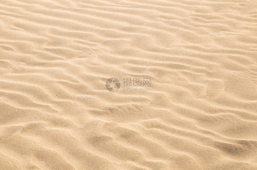 沙丘沙漠质波浪黄沙质地纹理沙漠黄色图片