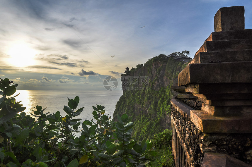 印度尼西亚巴厘岛照片假期热带股票风景旅行旅游情调免版税日落图片