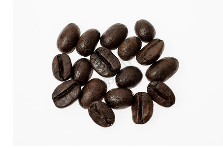 咖啡豆影棚棕色食物物体背景图片