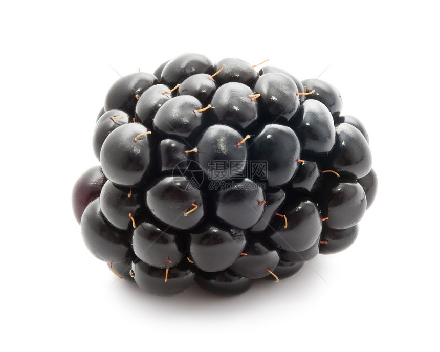 黑莓浆果水果黑色白色饮食甜点营养工作室宏观食物图片
