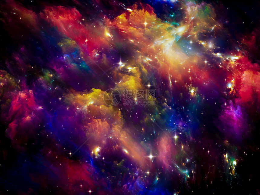 空间王国元素宇宙蓝色星座物理设计墙纸天堂紫色星系图片