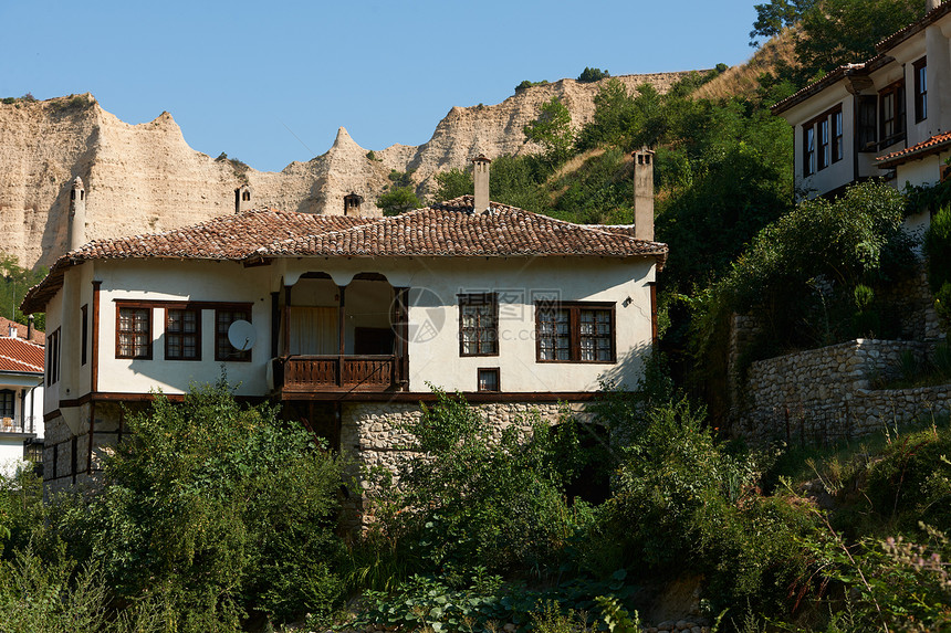 Melnik的旧房子图片