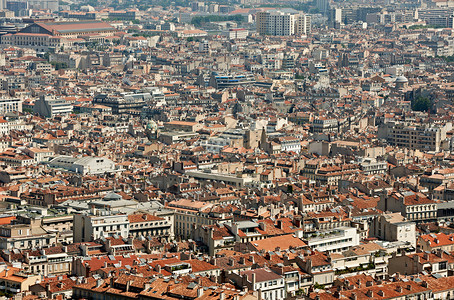 法国马赛城市房屋城邦大都市建筑学看法结算景观背景图片