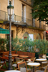 普罗旺斯艾克斯餐馆背景图片