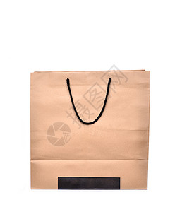 纸袋营销销售回收棕色购物店铺白色市场黑色商业背景图片