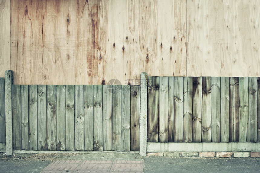 木制背景栅栏控制板经济衰退路面建筑人行道木头风化图片