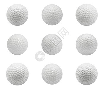 高尔夫球运动白色光泽度闲暇休闲圆圈活动游戏俱乐部圆形背景图片