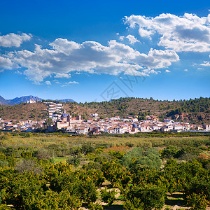 西班牙巴伦西亚索特德费雷尔村高清图片