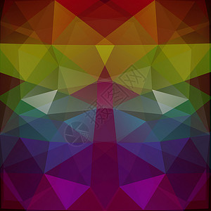 阿格鲁米颜色三角形的抽象背景佛陀故事插画