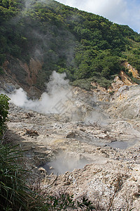 火山特征户外的春天高清图片