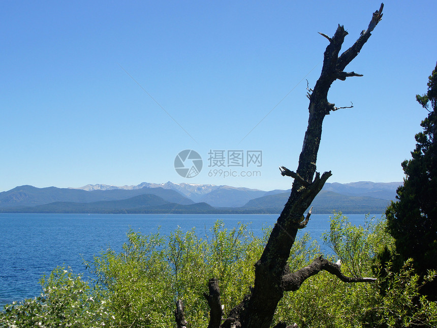 阿根廷巴里洛切假期风景山脉全景旅行图片