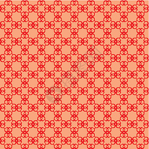 无缝抽象的红色背景艺术装饰品插图时尚装饰织物纺织品风格墙纸背景图片