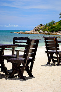 桌字背景早餐的易字地点享受两人天空假期场景椅子诱惑旅行环礁桌子背景