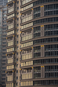 上海的住宅楼景观场景城市生活建筑城市房子住宅区摩天大楼背景图片