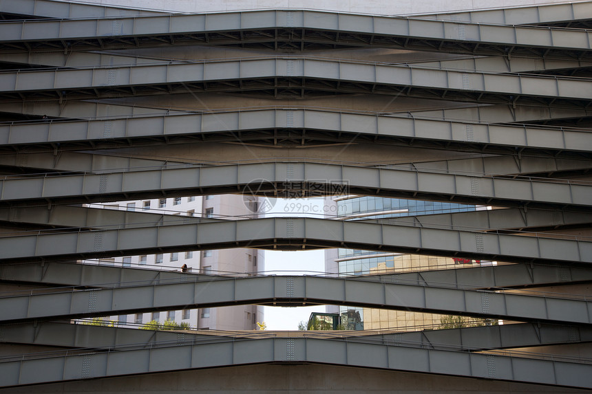 现代建筑天空反射结构建筑学外观办公楼玻璃大理石办公室窗户图片