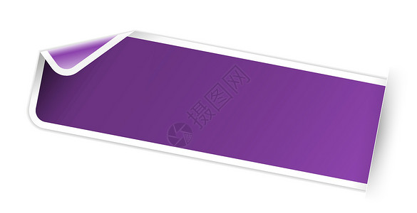 空白紫色贴纸背景图片