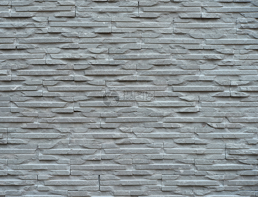石墙水平建筑岩石自然纹外观石头围墙灰色纹理图片