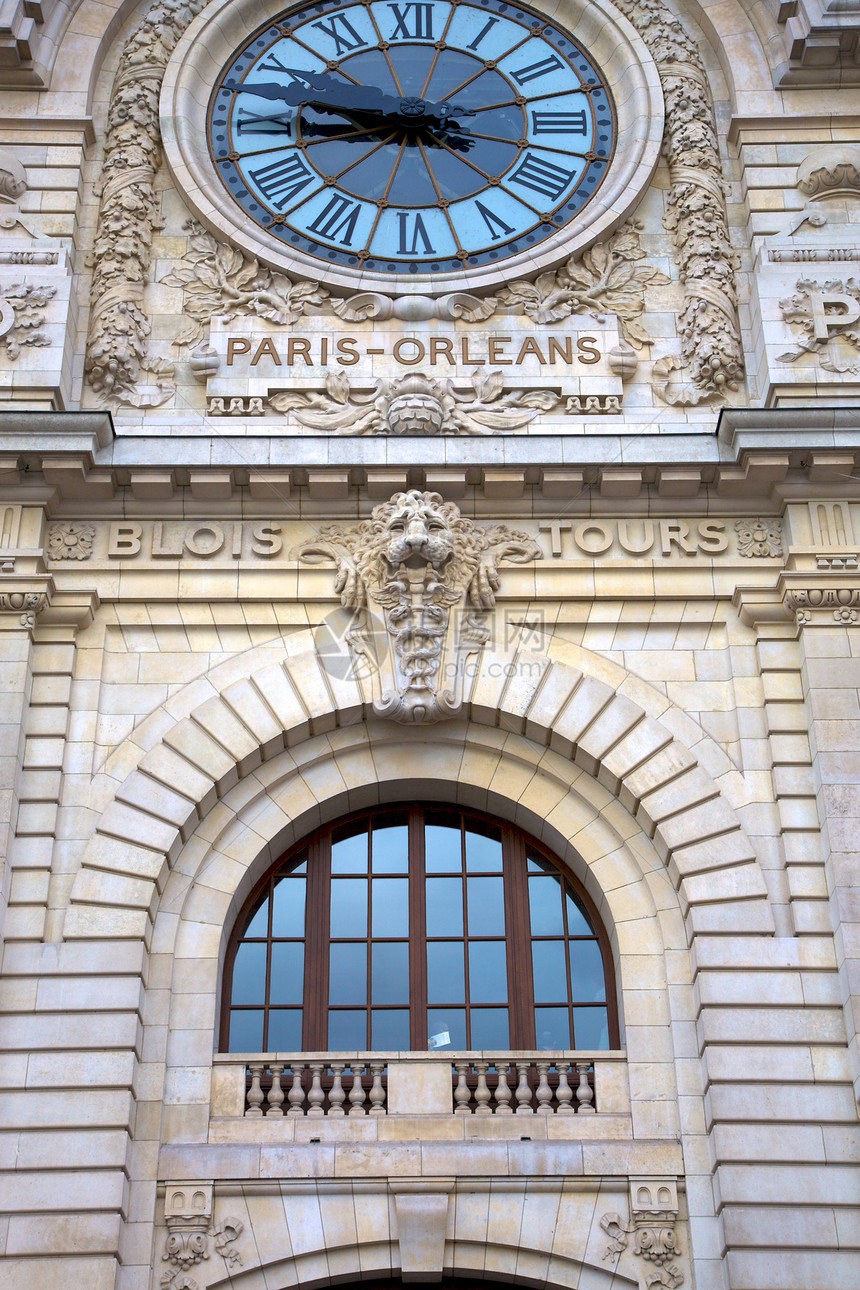 巴黎奥林斯站时钟图片