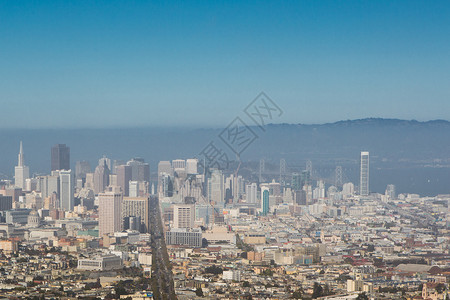北加州旧金山湾区旧金山县高清图片