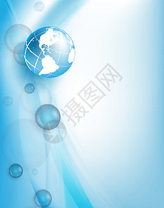 矢量背景 Eps10 彩色设计网络海报框架插图创造力技术地球商业作品白色背景图片